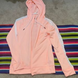 Under Armour Sweatshirt. Size Small in peach pink